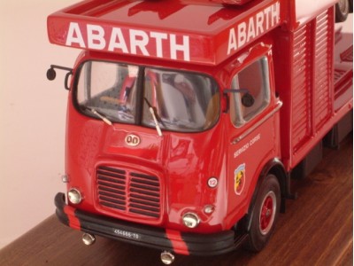 Om Tigre Bisarca Trasporto Abarth 1966 - Special Built 1:43